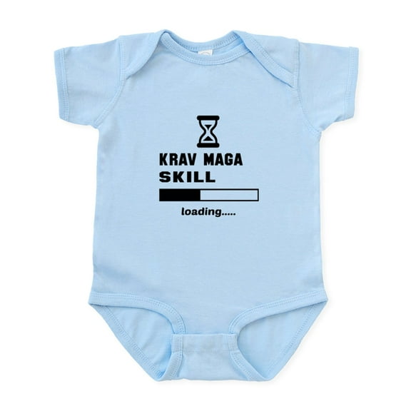 CafePress - Krav Maga Skill Loading..... Infant Bodysuit - Baby Light Bodysuit, Size Newborn - 24 Months