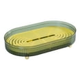 thumbnail image 1 of DOLITY Fruit Draining Tray Easy to Take Anti Wear Hollow Layer Serving Tray for, 1 of 2