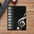 thumbnail image 4 of Carpeta de partituras de precisión para almacenamiento y organización de música Carpeta de documentos A4 con 80 páginas para partituras de piano, música de coro y banda, 4 of 4
