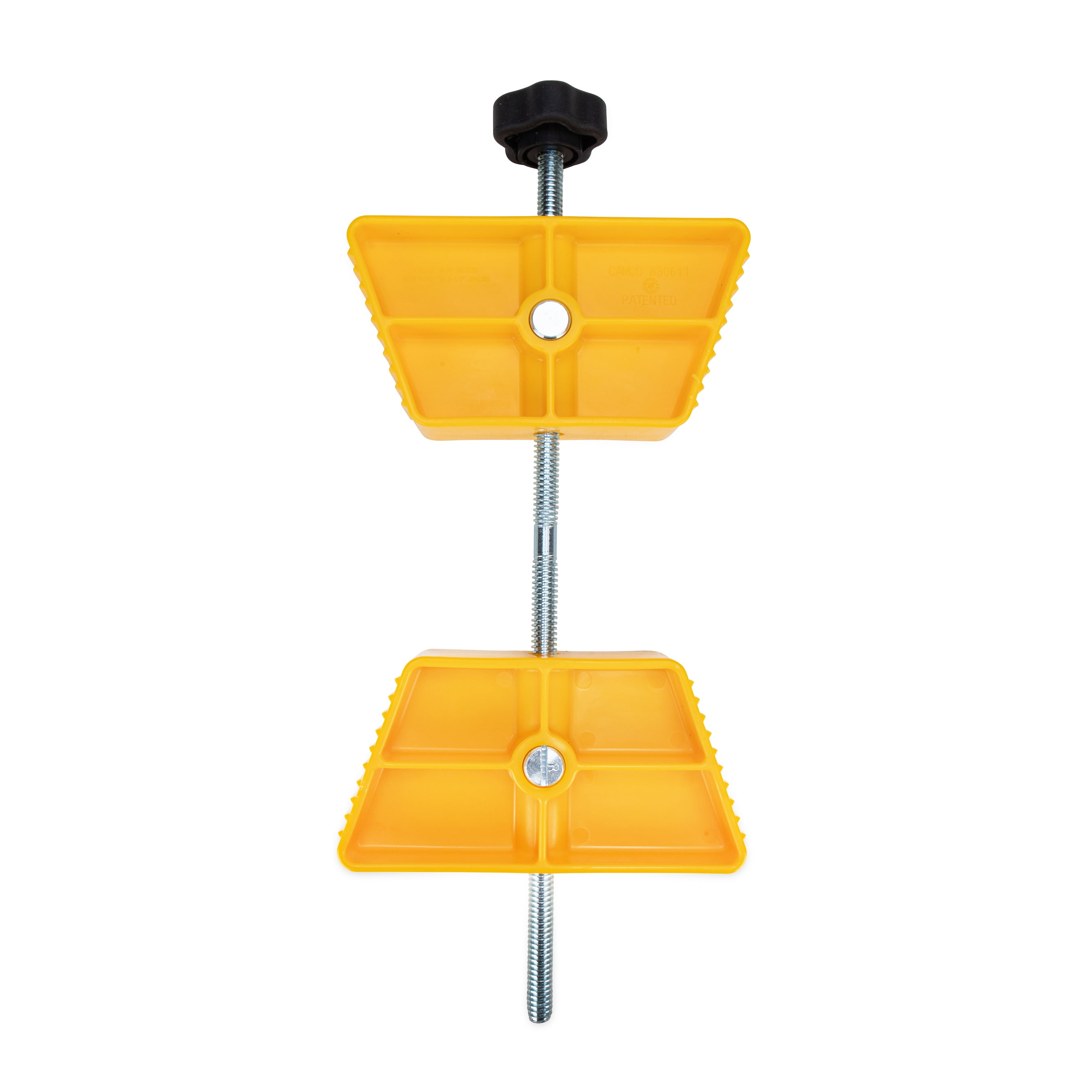 Camco RV Wheel Stop - Fits 26-inch to 30-inch Diameter Tires - Yellow (44621)