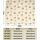 thumbnail image 4 of Manta de abejas y flores amarillas, manta de franela suave y ligera y esponjosa con diseño de abejas para decoración de sofá, cama, manta de 80 x 60 pulgadas con diseño de abejas, 4 of 7