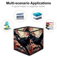 thumbnail image 2 of Crow Large Capacity Foldable Storage Baskets with Handle, 10.8"x10.5"x10.6", Toy Storage Cube Organizer Storage Containers, 2 of 6