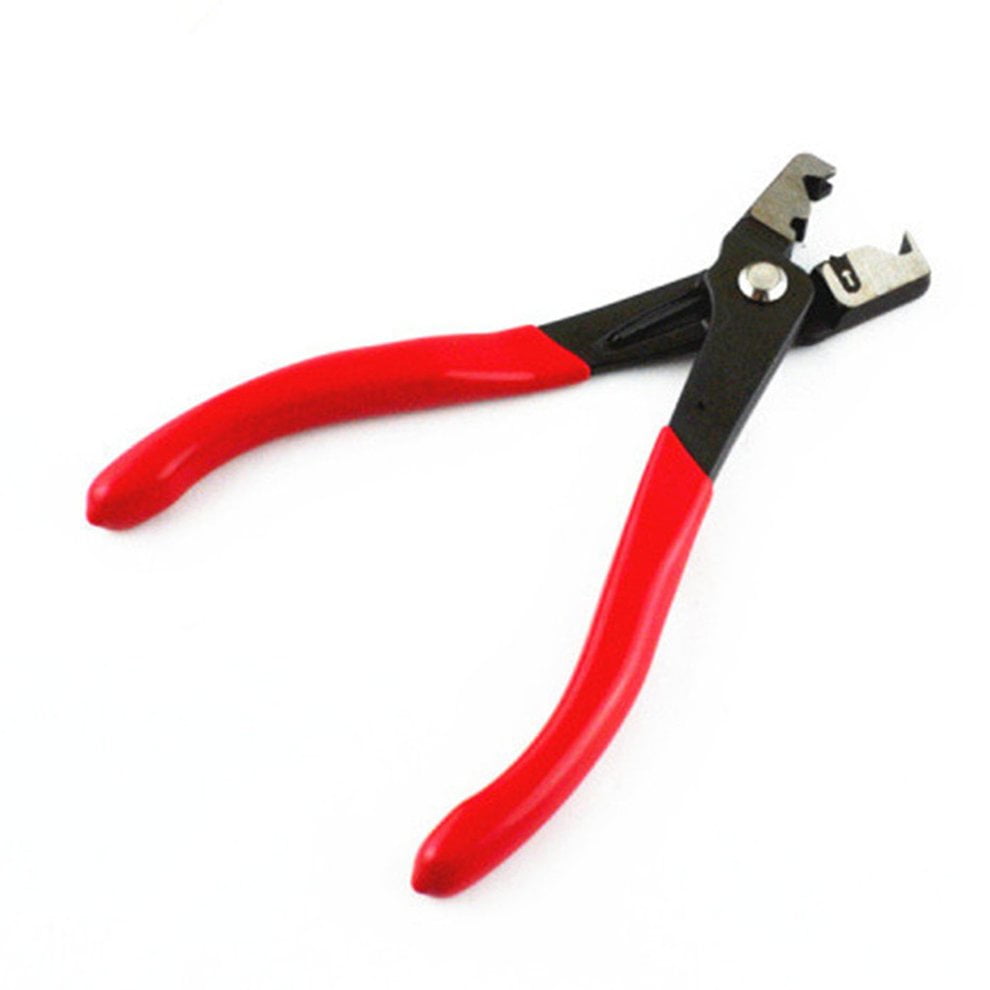 Flexible Wire Long Reach Clamp Pliers Car Replacement Fuel Oil Water Hose 