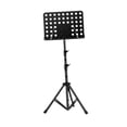 thumbnail image 2 of Soporte para partituras de música, bandeja de trípode ajustable plegable, inclinable, soporte de Clip para hojas de música antideslizante para, 2 of 10