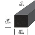 thumbnail image 3 of M-D Building Products 02006 1-1/4 in. X 42 in. Gray Air Conditioner Weatherseal for Window Units, 3 of 8