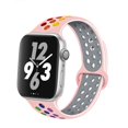 thumbnail image 1 of Correa de reloj de Apple Serie de silicona Edición Ni-ke + 38 mm 40 mm / 42 mm 44 mm Para las correas de iWatch de la serie 6 / SE / 5/4/3/2/1, 1 of 4