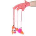 thumbnail image 3 of Cat Teaser Glove Faux Feather Cat Interactive Toy Cat Teaser Toy Cat Play Toy, 3 of 10
