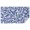 Blue Floral and, variant on Blue Geometric and Striped Pattern Rectangle Tablecloth 60"x84",Waterproof Polyester Rectangle Table Cloth, Wipeable Spillproof Polyester Tablecloth for Dining, Camping, Indoor and Outdoor