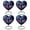 Sailboat, variant on Turtle Urn, Urns for Women Human Ashes, Urns for Human Ashes Adult Male Dad, Urn for Ashes for Women, Burial Urns for Human Ashes, Keepsake Urns for Ashes Small (Size - 3inch, 2 Pcs)