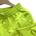 thumbnail image 5 of JTieacloth Mens Breathable Work Shorts Men's Summer Baggy Large Pocket Style Wide Leg Casual Quarter Pants,Green, 5 of 5