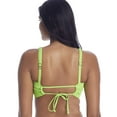 thumbnail image 3 of Becca by Rebecca Virtue KIWI Fine Line Zoe Extended Bralette Swim Top, US Small, 3 of 4