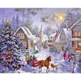 thumbnail image 1 of Cuadros Decorativos Kits de pintura al óleo por números árbol de Navidad en la nieve DIY dibujo decoración de Navidad Sywqhk Nuevos Originales, 1 of 9
