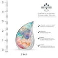 thumbnail image 2 of SUBSH Abstract Burial Urns - Urns For Mom Ashes - Small Urn - Pack Of 4 - Urn For Human Ashes Adult Female - Ashes Keepsake - Cremation Urn Human Ashes - Keepsake Urns For Mom & Dad, 2 of 2