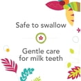 thumbnail image 6 of Dr. Talbot's Toddler Training Toothbrush and Natural Kids Toothpaste with Citroganix - 1.6 oz - Fluoride-Free Toothpaste and Toddler Toothbrush - 6+ Months - Banana, 6 of 9