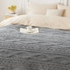 thumbnail image 3 of Manta COOVA King, 229 x 259 cm, felpa sherpa gris, 3 of 5