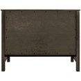 thumbnail image 5 of Aukfa Wood Sideboard Buffet Cabinet with Doors and Adjustable Shelf, Gray, 5 of 10