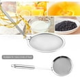 thumbnail image 3 of Multi\-functional Filter Spoon Stainless Fine Mesh Wire Skimmer Strainer Fried Food Net Kitchen Gadgets Cook Tools  12cm, 3 of 9