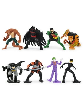 Batman 2-inch Scale 8-Pack of Collectible Mini Action Figures,
