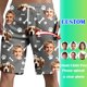 thumbnail image 1 of WILLBEST Pantalones Cortos Casuales 2 En 1 para Hombre, Pantalones Cortos de Verano para Correr con Bolsillos, Pantalones Cortos Deportivos, Pantalones de Fitness para Correr., 1 of 8