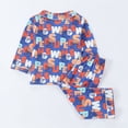 thumbnail image 2 of Gibobby Conjunto para bebé y niño Camiseta de forro polar cálido con estampado de animados de manga larga para niños y niñas(Morado,5-6 Años), 2 of 5