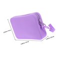 thumbnail image 2 of unbranded Estuche Rectangular De Silicona Para Cosméticos Con Organizador Interior Y De Cremallera, 2 of 8