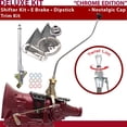 thumbnail image 1 of American Shifter  TH200 Shifter Kit Chrome 23 in. Swan E Brake Trim Kit Dipstick for DEF93, 1 of 1