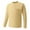 Khaki, variant on Zylanna Men's Long Sleeve T-Shirts, Crew Neck Homewear Loose Solid Color Casual Tops for Men Black