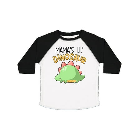 

Inktastic Mama s Lil Dinosaur with Cute Stegosaurus Gift Toddler Boy or Toddler Girl T-Shirt