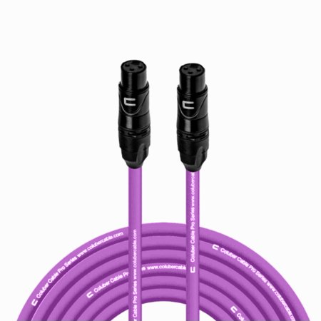 Coluber Cable Balanced XLR Cable Female to XLR Female Pro Microphone Cable