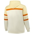 thumbnail image 3 of Men's Mitchell & Ness Cream Texas Longhorns Big & Tall Head Coach Pullover Hoodie, 3 of 3