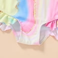 thumbnail image 5 of Infant Toddler Girl Sleeveless Ruffle Swimsuit Fancy One Pieces Swimwear Summer Bathing Suit 6M-3T, 5 of 5