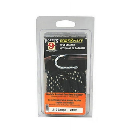 Hoppe s Boresnake 410 Gauge Gun Snake Solvent Safe Washable Reusable
