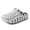 Gray-b, variant on Men's and Women's Cloud Cushion Slip On Shoes, Breathable Summer Sneakers with Thick Non Slip Sole, Lightweight Garden Sandals for Outdoor Walking and Casual Wear