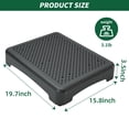 thumbnail image 2 of IAJXWI One Step Stool, Safety Non-Slip Half Step for Indoor and Outdoor Mobility Aid for Vehicle, Bedside, Portable Step Riser for Seniors, 2 of 9