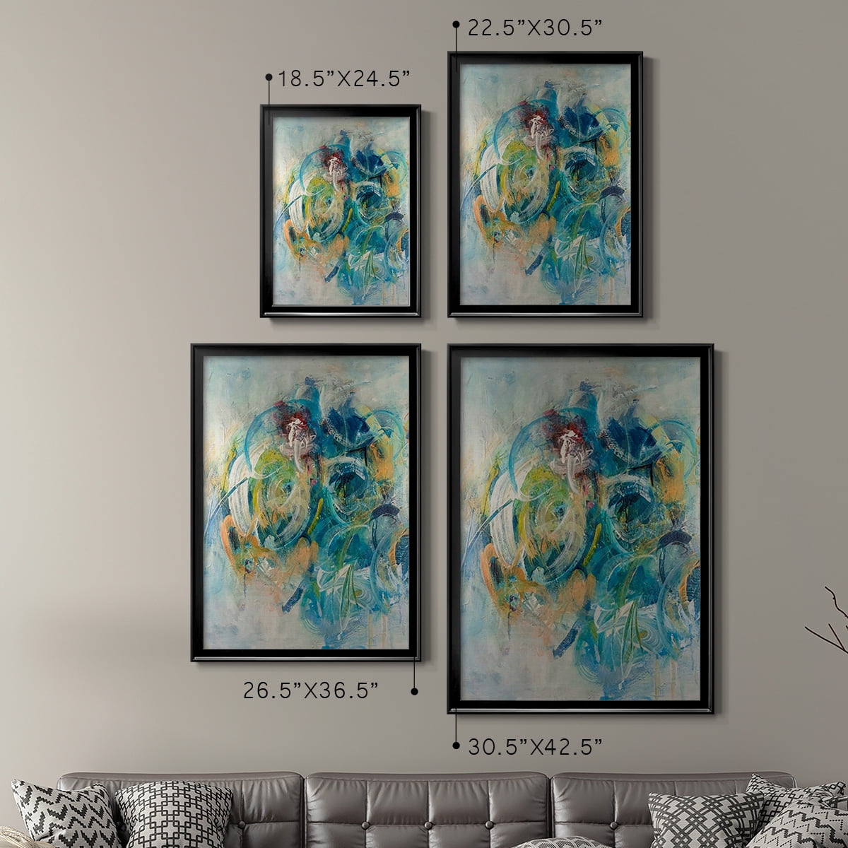 Silent Energy II Premium Framed Print, in Gold, Black, or Silver - Ready to Hang