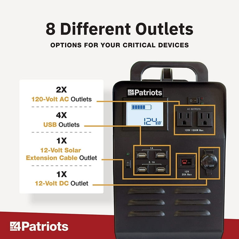 Patriot solar generator deals