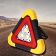 thumbnail image 1 of Solar-Powered Emergency Triangle with LED Lights - Foldable Roadside Safety Warning Sign for Car Breakdowns & Accidents, 1 of 1