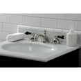 thumbnail image 3 of Kingston Brass KS3966PKL Duchess Widespread Bathroom Faucet with Brass Pop-Up, Polished Nickel, 3 of 8
