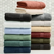 Better Homes & Gardens Signature Soft Solid Cotton 6 Piece Bath Towel Set,Deep Redwood