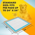 thumbnail image 3 of Bandeja Porta Tapete para Orinar de Perro Skywin 61x61 cm Agarre Estable Beige, 3 of 9