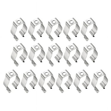 120Pcs T8 LED Light Bulbs U Clips Holder Fluorescent Tube Lamp Bracket
