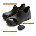 thumbnail image 5 of Slip-Resistant Chef Shoes - Waterproof Kitchen Shoes for Men & Women, Oil-Resistant Non-Slip Work Boots, Lightweight Short Rain Boots for Restaurant Workers, 5 of 9