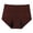 AV22_Brown, variant on Lumtrix Mid Rise Cotton Underwear for Women Breathable Cotton Panties Full Coverage Soft Briefs Beige XL