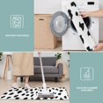 thumbnail image 6 of White and Black Of Leopard Print Kitchen Rugs Sets Of 3,Kitchen Runner Rugs Non Skid Washable,Decorative Kitchen Floor Mats for Kitchen,Sink,Laundry,17"x30"+ 17"x47" + 17"x59", 6 of 6