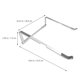 thumbnail image 2 of unbranded Soporte Para Laptop De Aluminio Plegable Y Portátil Color Plateado Para Escritorio Y Oficina, 2 of 8