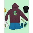 thumbnail image 3 of Big Dinosaur Roar Hoodie Juniors -Image by Shutterstock,  Medium, 3 of 4