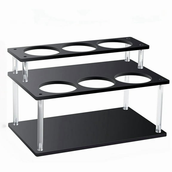 1 x coffee syrup organizer-Black