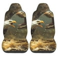 thumbnail image 2 of Fotbe Dinosaur Bald Eagle Pattern Automotive Seat Covers for Cars Trucks and SUVs – Car Seat Covers for Front Seats,Protective Seat Covers,Vehicle Seat Covers, Set of 2, 2 of 9