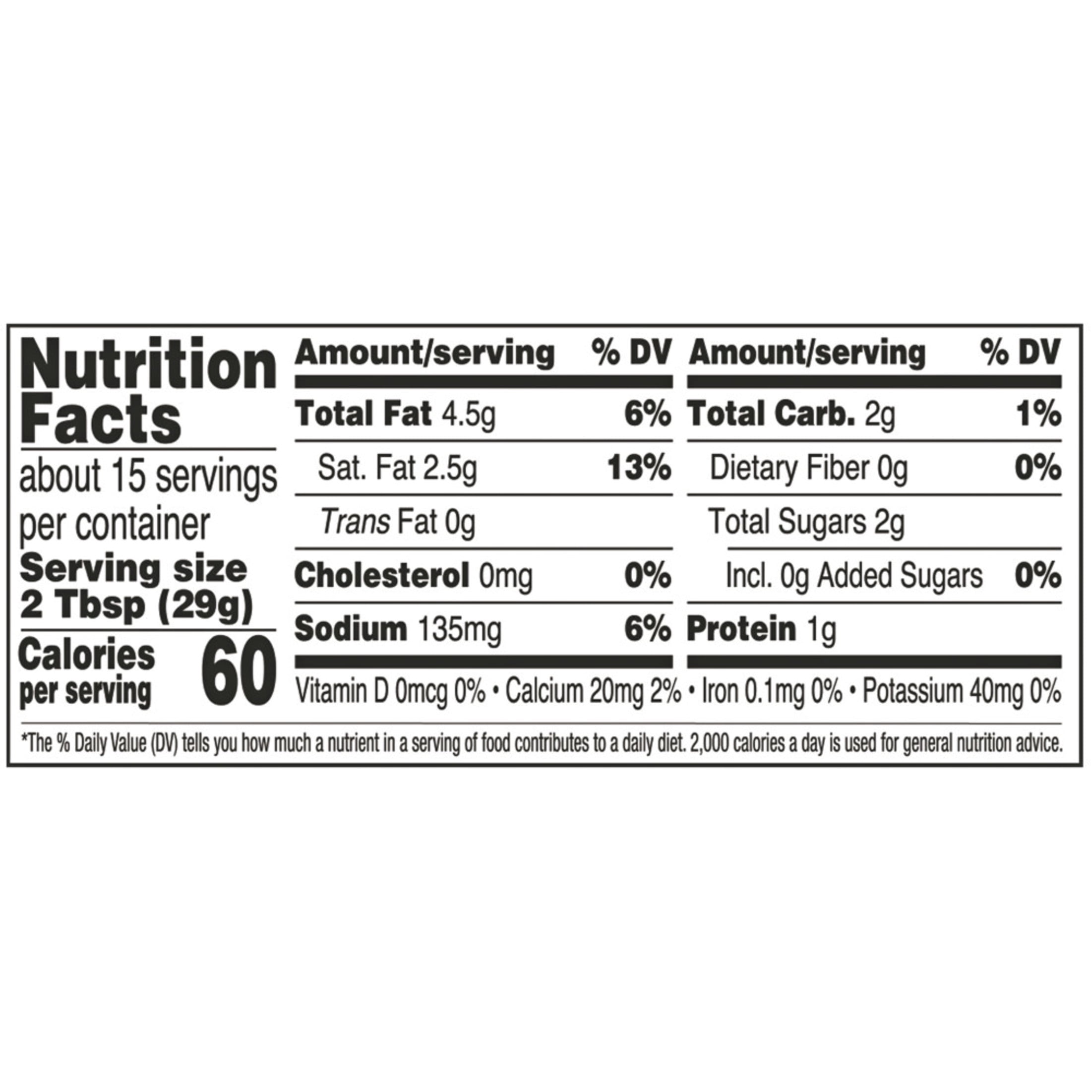 Dean's Jalapeno Popper Dip 16 oz - Gluten-Free & No Trans Fats