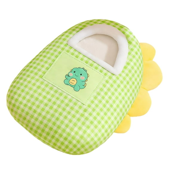 ERK 1Pcs Warm Cat Sleeping Bed For Winter Cozy Winter Cat Sleeping Bed Semi Enclosed For Indoor Cats PP